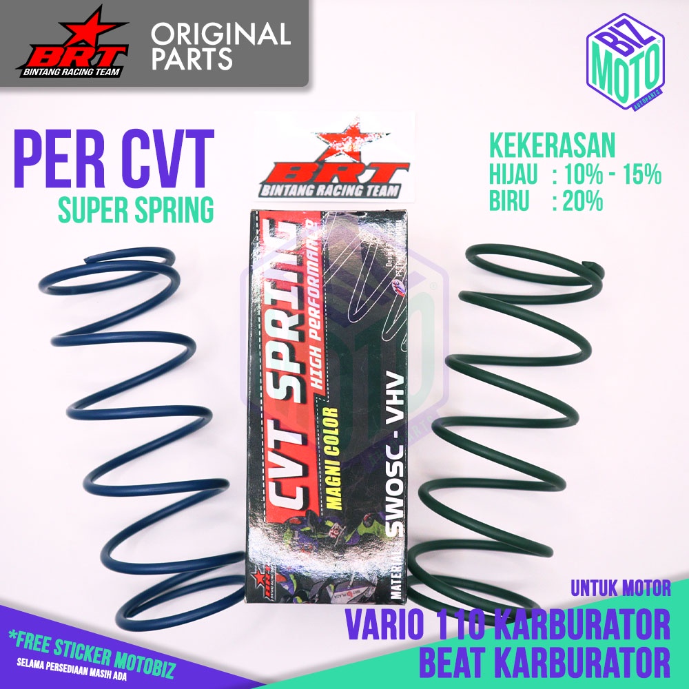 BRT Super Spring Per CVT Vario 110 Beat Karburator