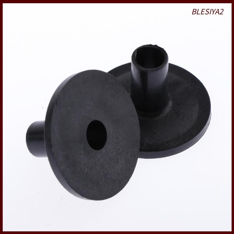 [Blesiya2] 12dudukan Simbal Pengganti Felt Washers Sleeves Wing Nut Untuk Drum Set