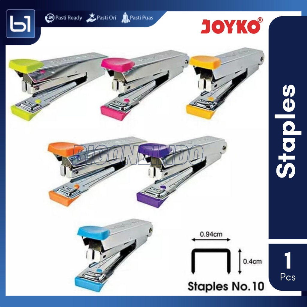 

Joyko Stapler HD-10, Stepler Alat Steples, Steples Stepler Hektar, Mesin Stepler Jepretan