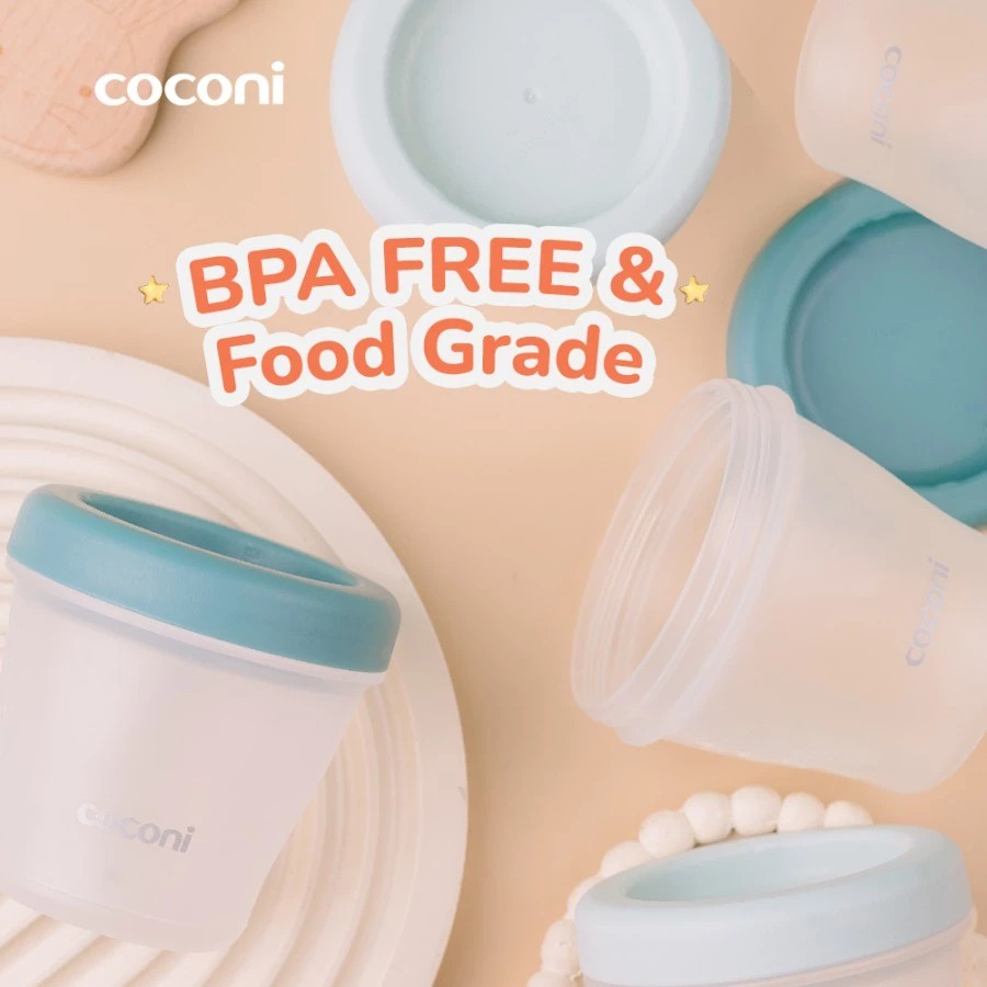 COCONI Air-tight Baby Food Container | Set Wadah MPASI