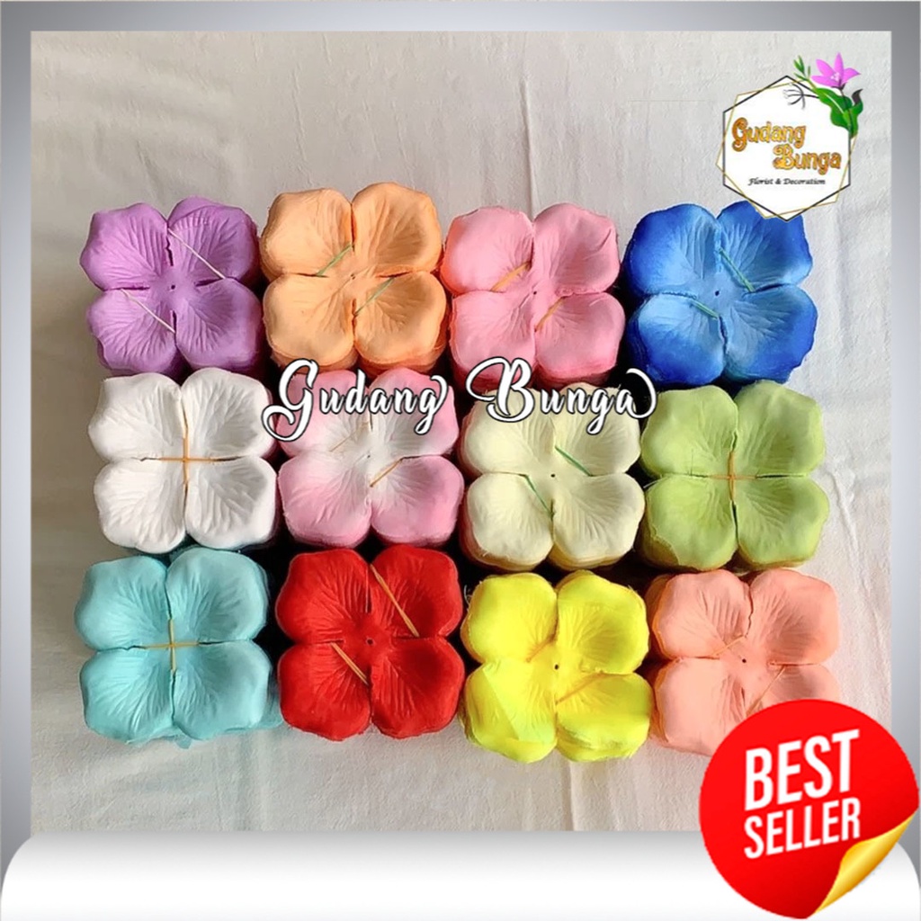 500 GRAM ROSE PETAL (KELOPAK BUNGA MAWAR) MURAH - DEKORASI/ARTIFICIAL/BUNGA HIAS/PETALS/KARPET BUNGA