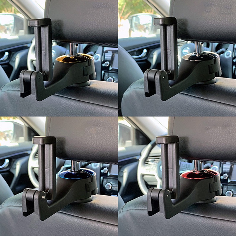 Wy Pengait Sandaran Kepala Kursi Mobil Headrest Otomotif Handbag Holder Gantungan Organizer