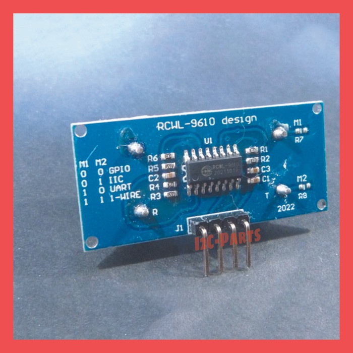 RCWL-9610 Ultrasonic Sensor HC-SR04 Ver 2022 support I2C UART 1-Wire