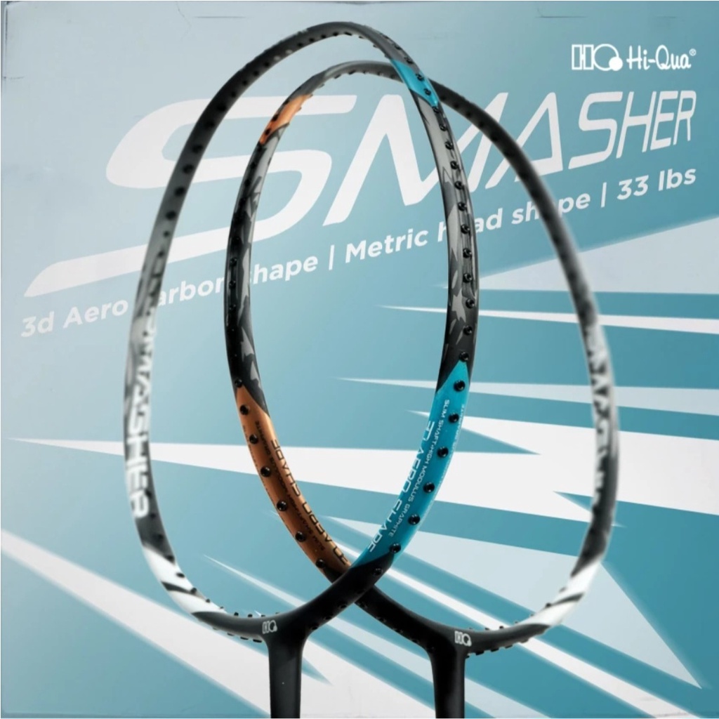 RAKET BADMINTON HIQUA SMASHER 100% ORIGINAL