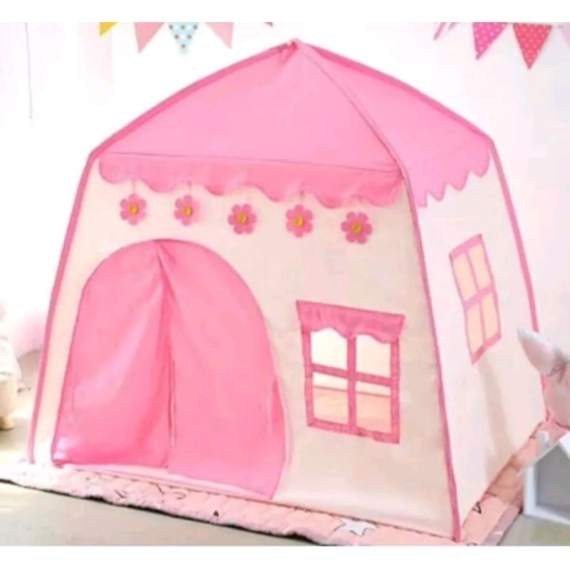 TENDA PRINCES Tenda anak model house rumah jendela/tenda bermain princes castle