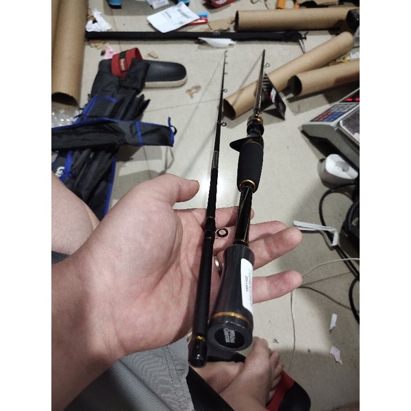 Joran Abu Garcia Promax Pmc 702 mh 12-20lb versi 2021 bc tanduk baitcasting