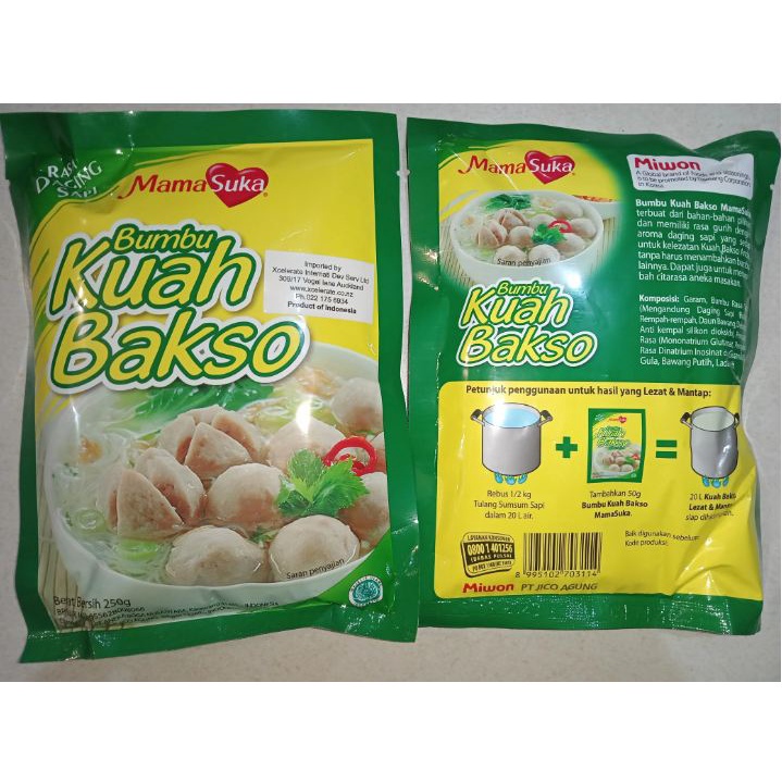 

BUMBU KUAH BAKSO MAMASUKA RASA DAGING SAPI 250 GRAM