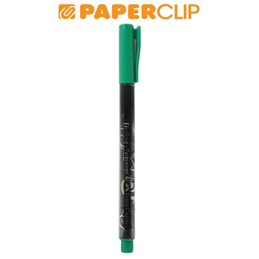 

FINELINER FABER CASTELL 161263 PERMANENT GREEN