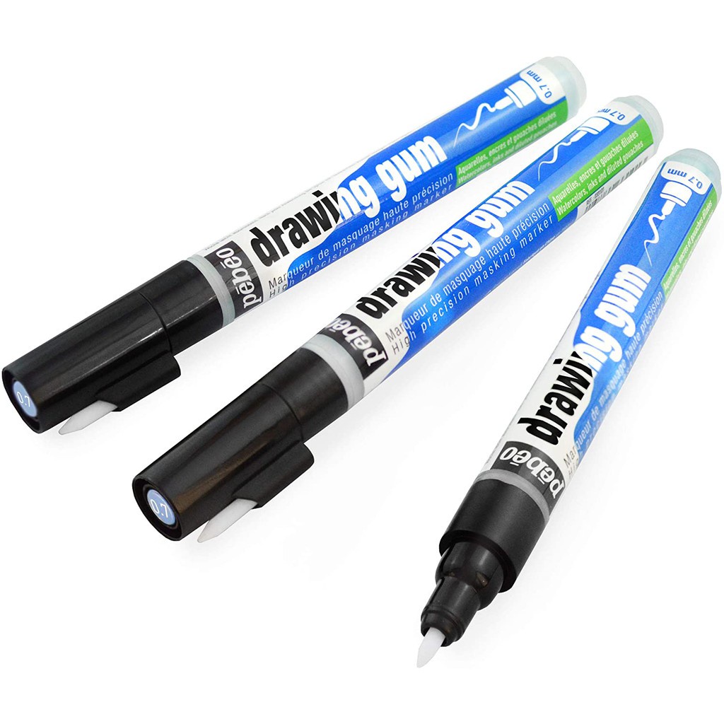 

Pebeo Drawing Gum Pen 0.7mm | Masking Fluid Pen