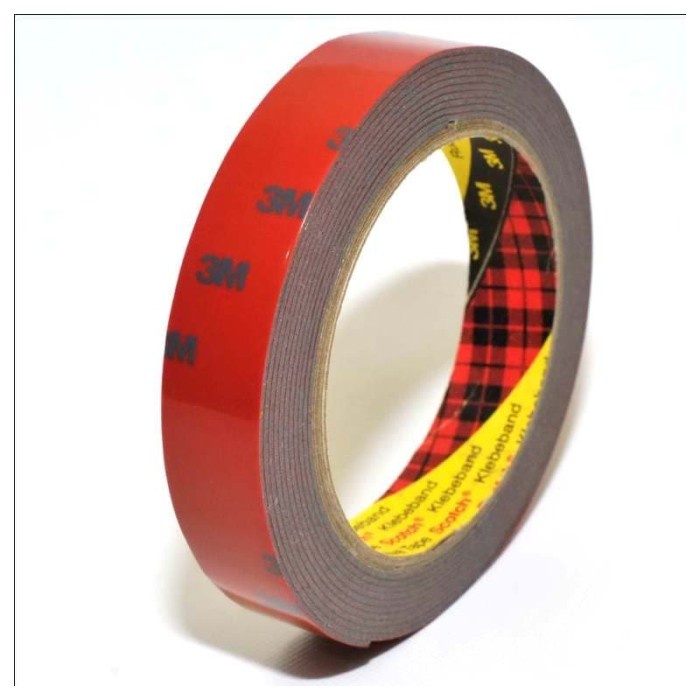 

3M AFT Acrylic Foam Tape 5666, tebal: 1.1 mm, size: 20 mm x 4.5 m Double Tape Mobil