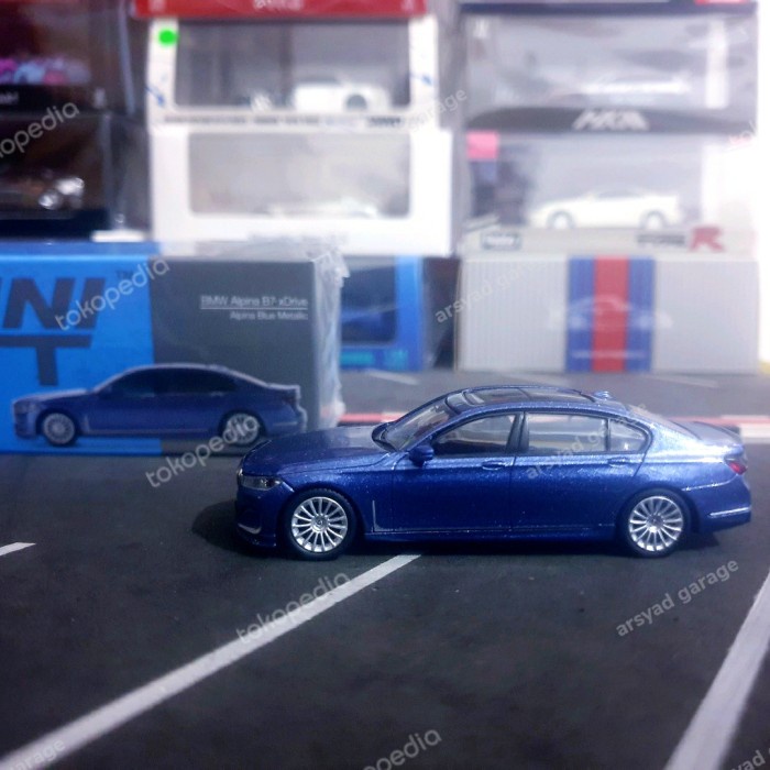 TERBARU Mini GT BMW Alpina B7 Xdrive Alpina Blue Metallic no 471