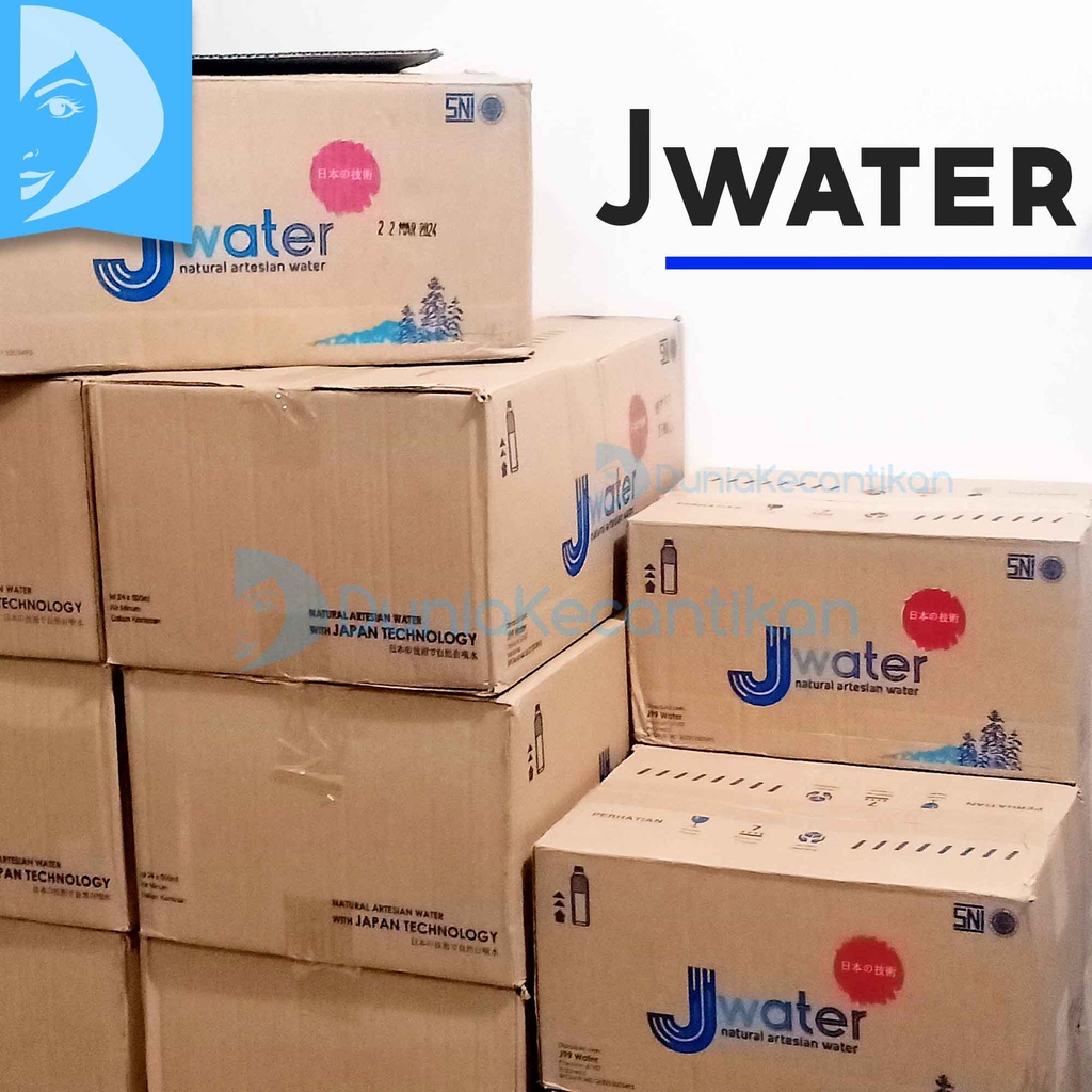 

JWater JiWater Natural Artesian Water With Japan Technology Jepang 500ml Ji Water Air Mineral Natural Japanese Water / J Water Air Mineral Water Kemasan 250ml - 1 DOS DUS