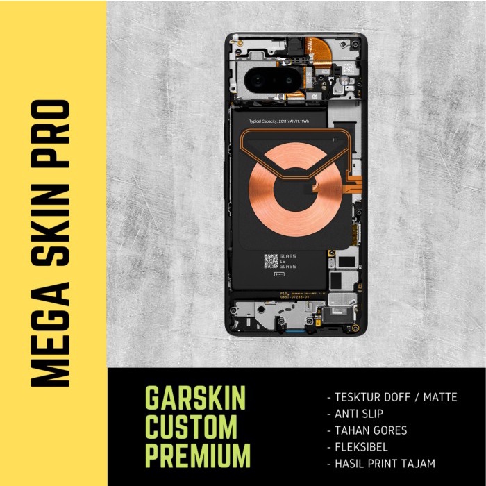 Skin Google pixel 7 Fullbody - isi 2 buah - mesin teardown