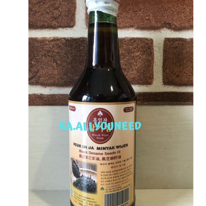 

Minyak Wijen Heuk Im Ja /Black Sesame Seeds Oil 360ml