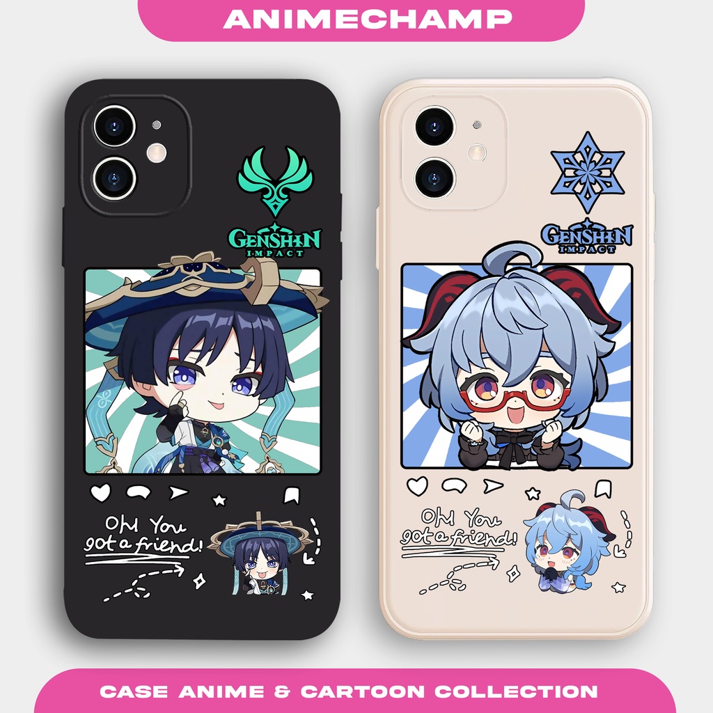 Case Genshin Impact AC233 Poco F5 M4PRO M3 X3 F4 M3PRO M5S M2PRO X3PRO X3NFC Casing Bergambar Karakt