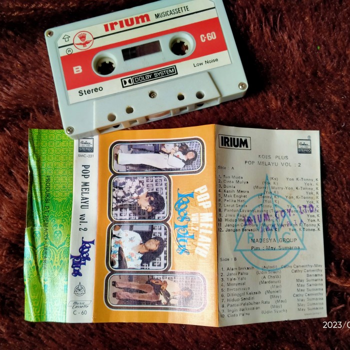 KASET KOES PLUS POP MELAYU VOL 2 RS