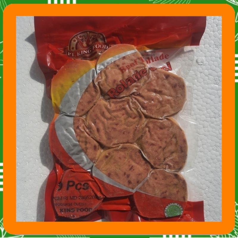 

King rolade 225 gram isi 9 pcs Best Seller