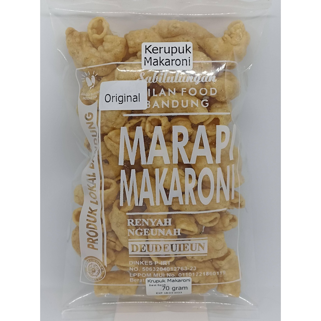 

Milan Food Bandung - (NEW) Kerupuk Makaroni 70gr