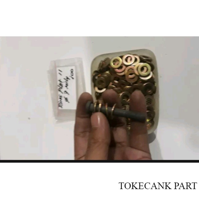 ring plat 7mm untuk baud kunci 11 cocok buat crank case mesin vespa vbb super sprint bajaj pts etc