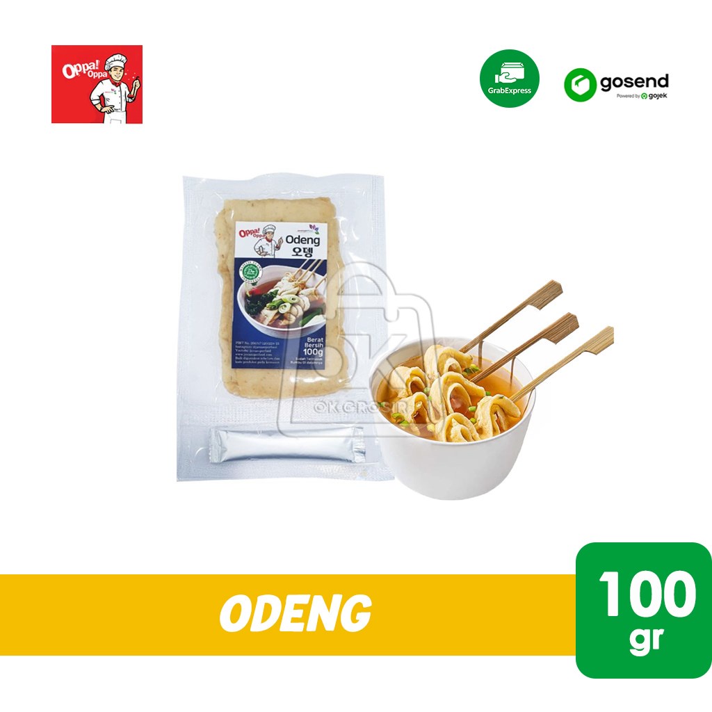 

Odeng Oppa / Korean Fish Cake 100gr + Bumbu 10gr (KHUSUS INSTANT)