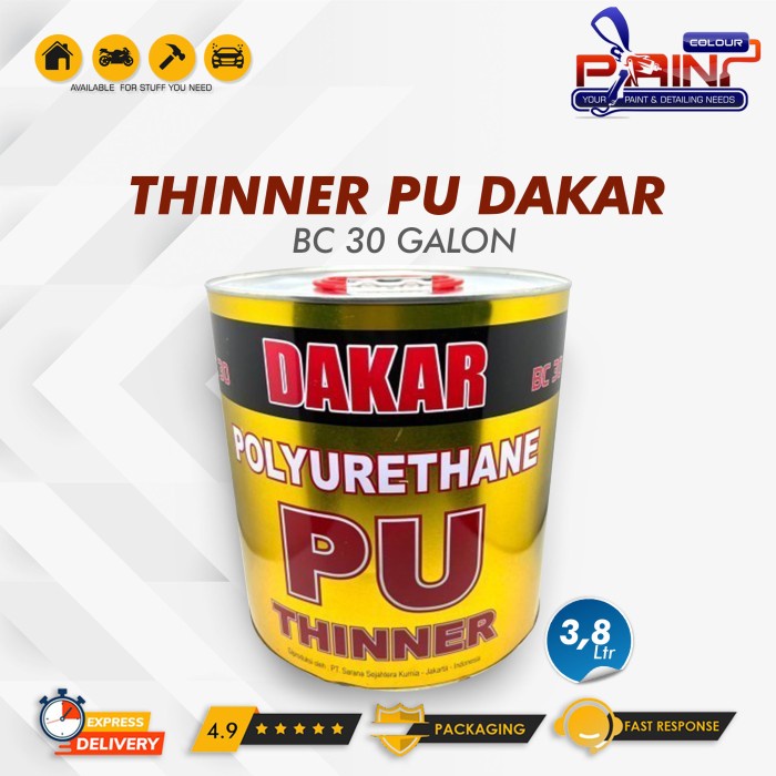 Thinner PU Dakar BC 30 Galon 3.8 Liter