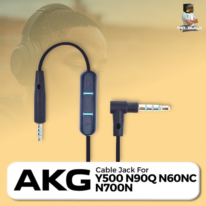 Cable Jack Aux Microphone Audio Headphone Akg Y500 N90Q N60NC N700N