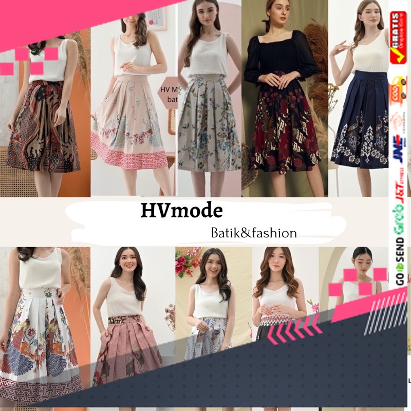 BATIK STYLE JAWA KEREN TERLARIS /ROK BATIK 165 -294 - 165JCO - 151ARA - 151JM - 165HT - 165BNI 165aa