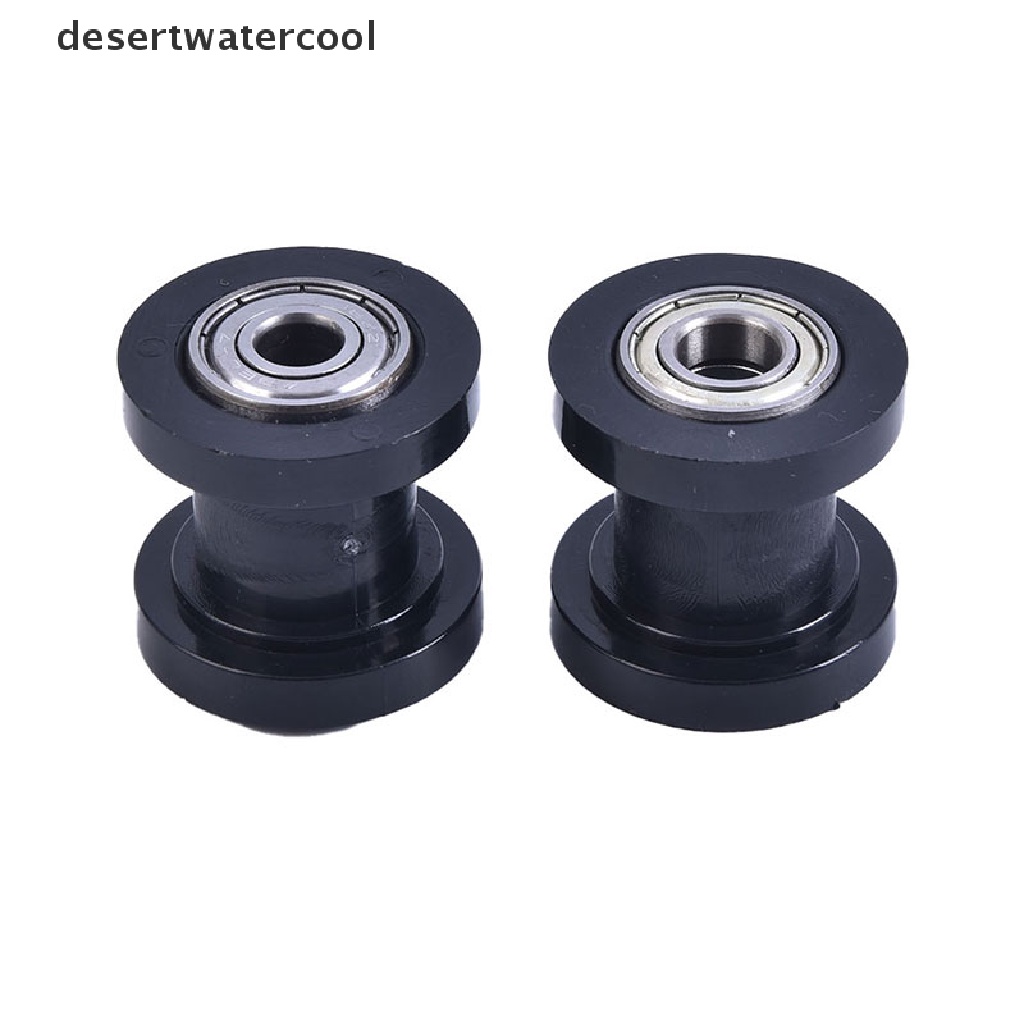 Deid 1pcs 8mm 10mm Rantai Roller Slider Tensioner Wheel Guide Pit Kotoran Sepeda Mini Moto Martijn