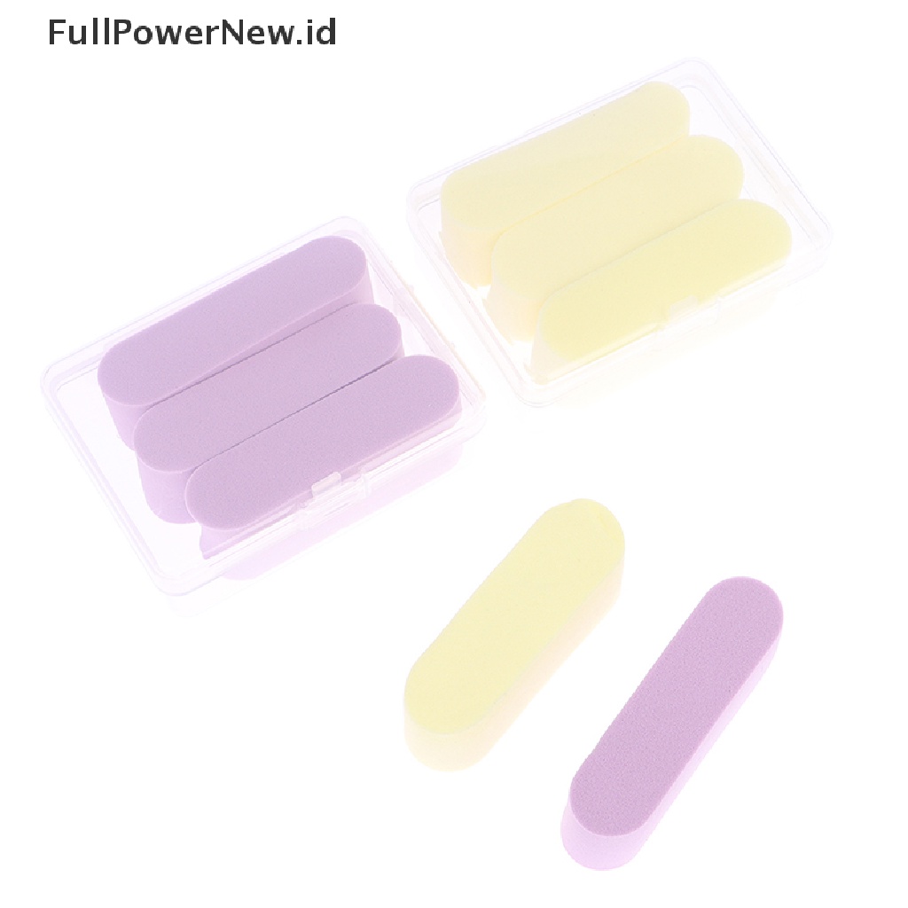 Power1 /3 /4Pcs Makeup Powder Puff Basah Dan Kering Alat Kosmetik Penggunaan Ganda Untuk Anak Perempuan ID