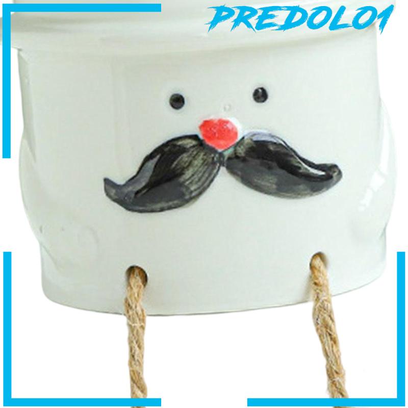 [Predolo1] Pot Bunga Silinder Modern Pot Bulat Planter Untuk Rumah Tanaman Indoor Desktop