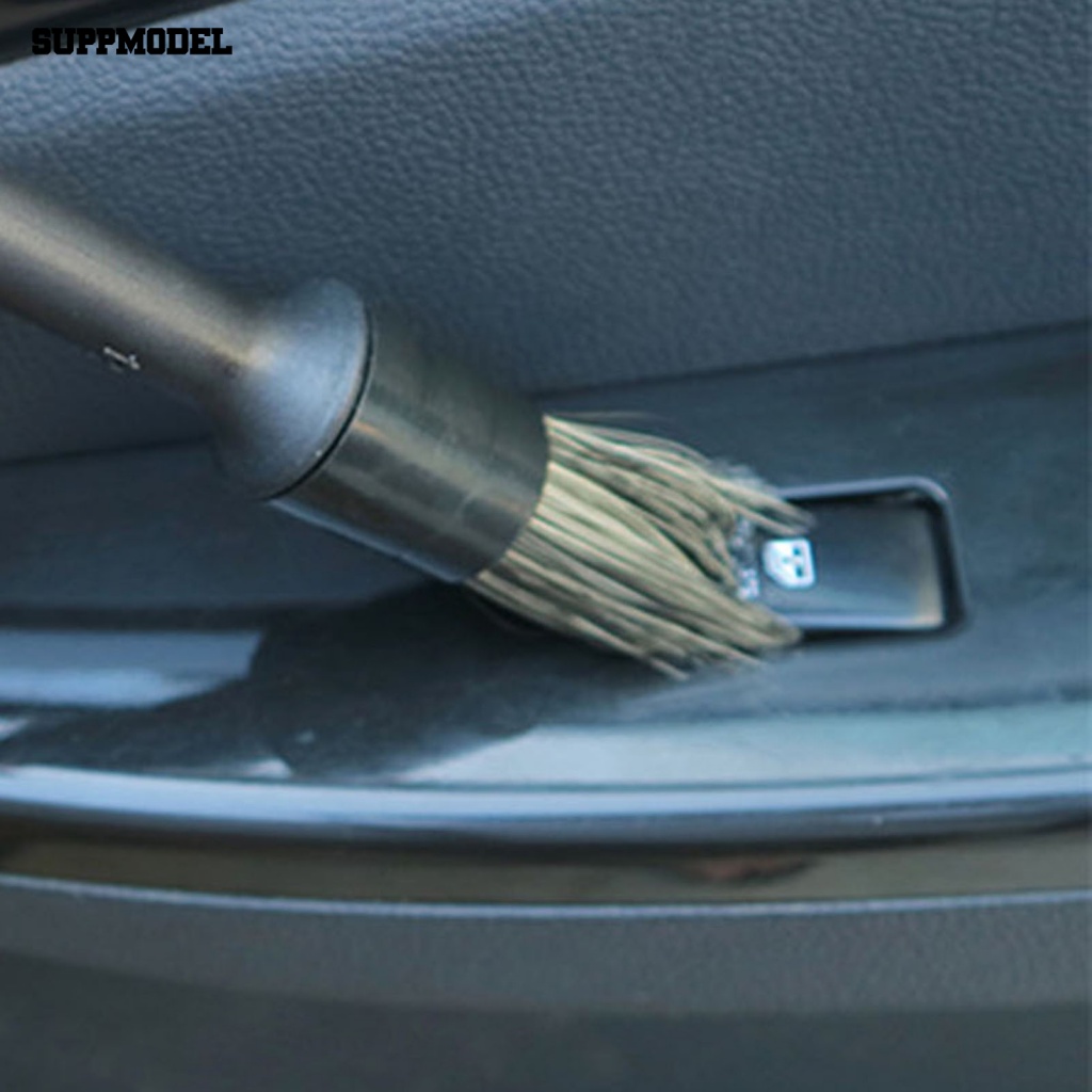 Suppmodel 3Pcs Sikat Detail Otomatis Gagang Panjang Aksesori Mobil Ruang Sempit Sikat Pembersih Otomatis Tanpa Jejak