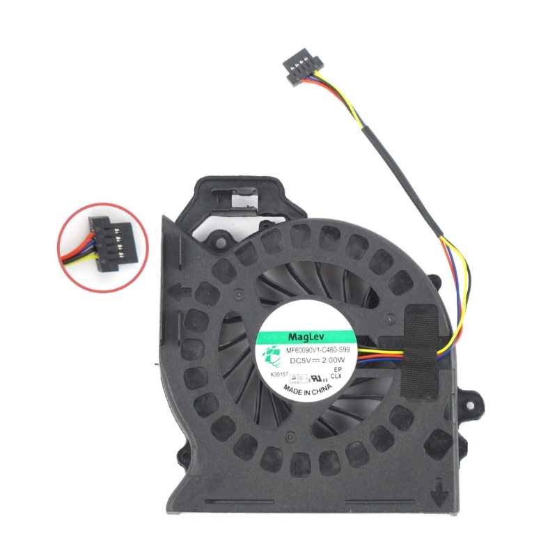 Zzz Kipas Pendingin CPU Untuk HP Pavilion dv7-6187cl dv7-6157cl 650797Radiator -001Laptop