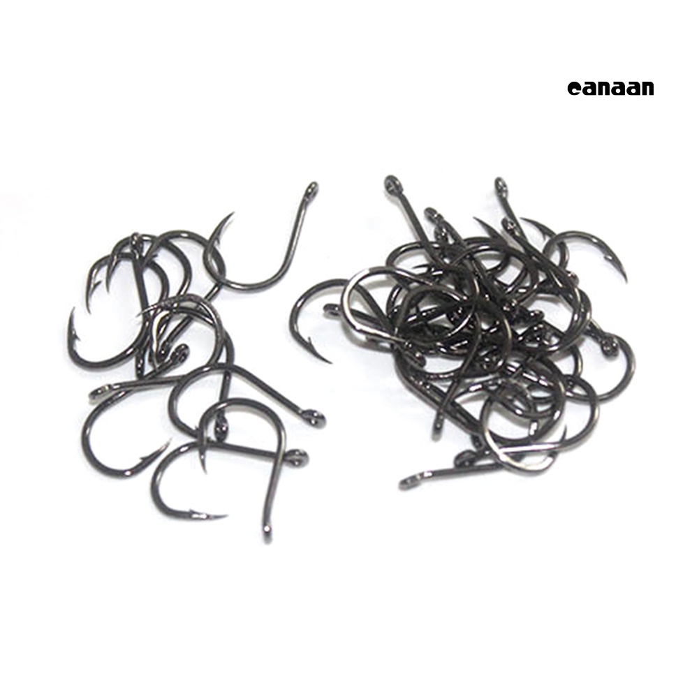 Cnn-500pcs/set Baja Karbon Kuat Air Asin Memancing Lingkaran Jig Hooks Set