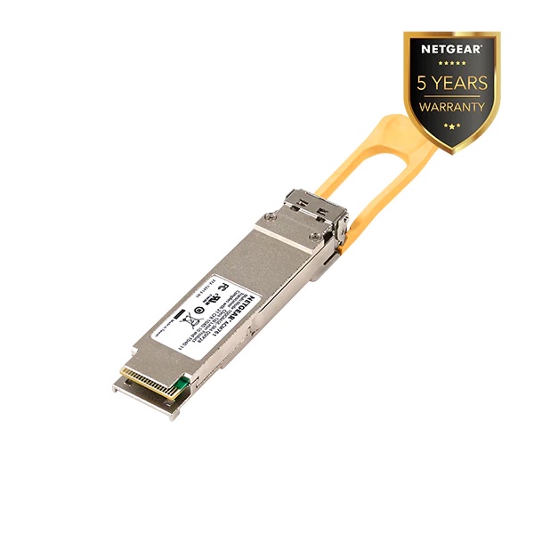 Netgear ACM761 - QSFP28 Transceiver 100GBASE-SR4 Duplex 4MMF links - MTP/MPO Connector M