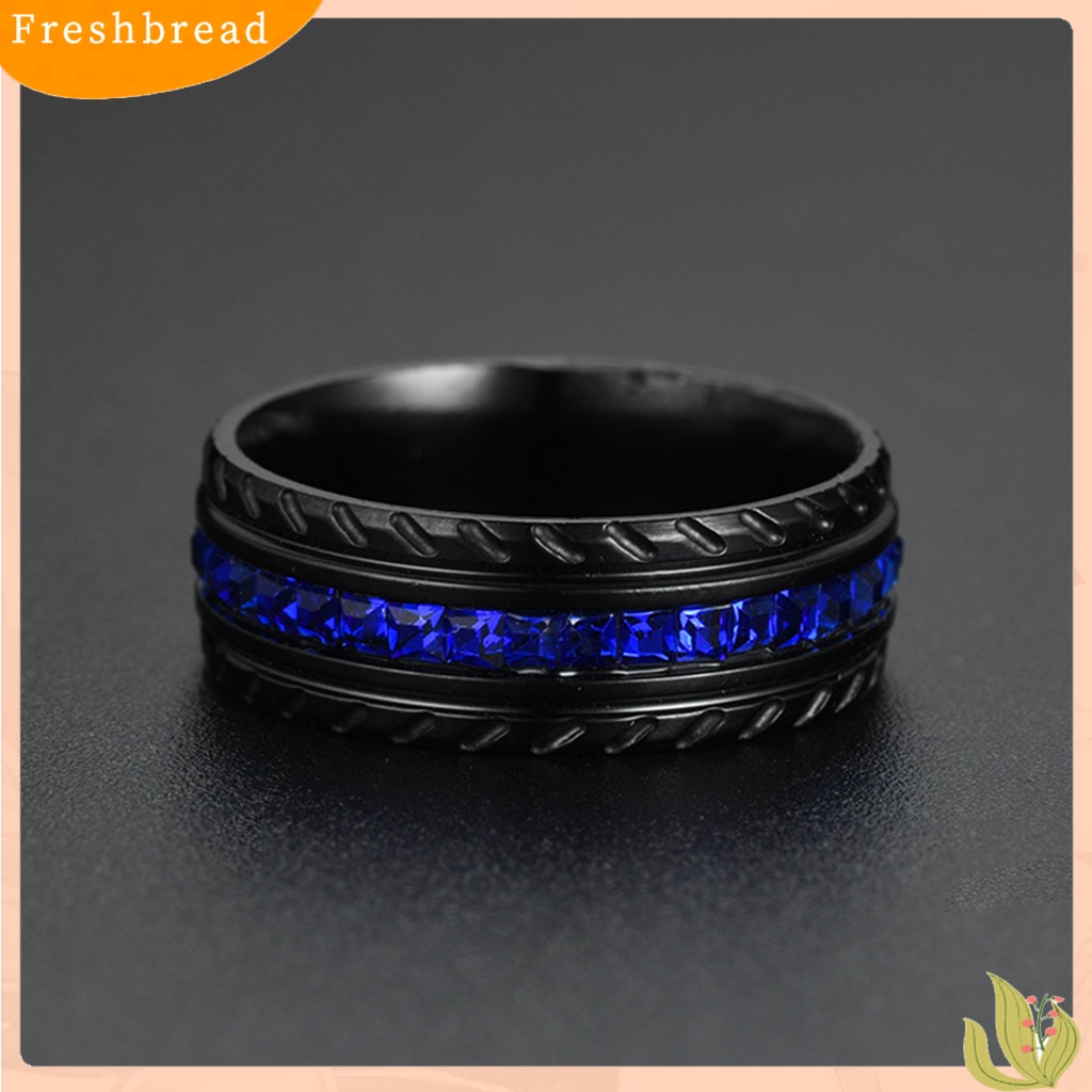 &lt; Freshbread &gt; Cincin Fidget Bentuk Ban Tidak Luntur Perhiasan Pria Wanita Tampan Trendy Ring Untuk Kehidupan Sehari-Hari