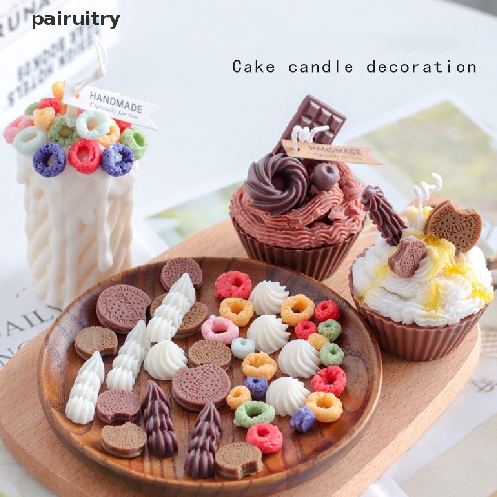 Prt Diy Cream Glaze Cetakan Kue Donat Lingkaran Dekorasi Silicone Mold PRT