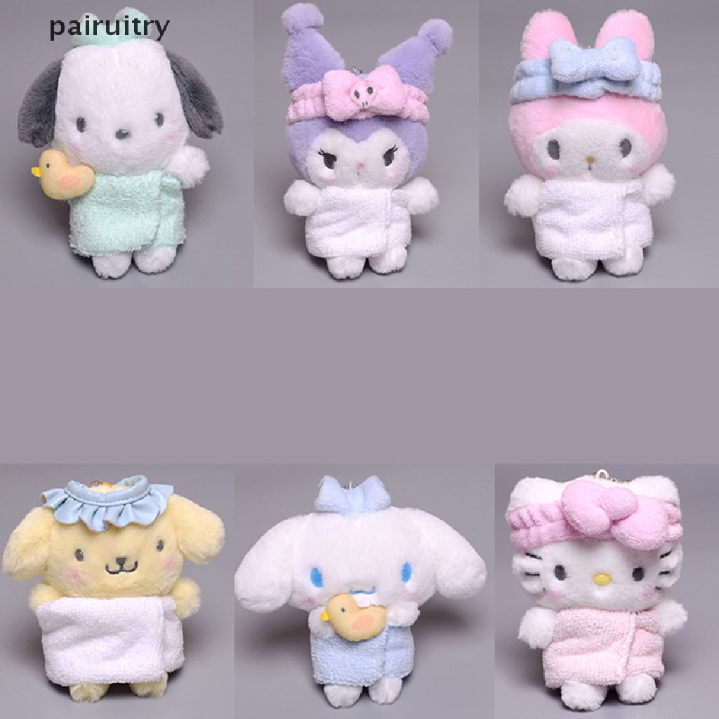 Prt 10-20 cm Boneka Kawaii Lucu Sanrio Mainan Mewah My Melody Kitty Cat Cinnamonroll Stuff PRT