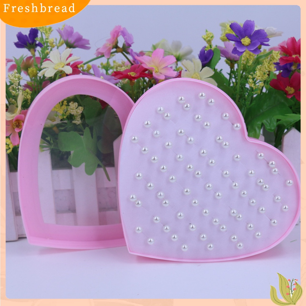 &lt; Freshbread &gt; Perhiasan Telinga Fashion 36pasang Stainless Steel Warna-Warni Lucu Faux Pearls Stud Earrings