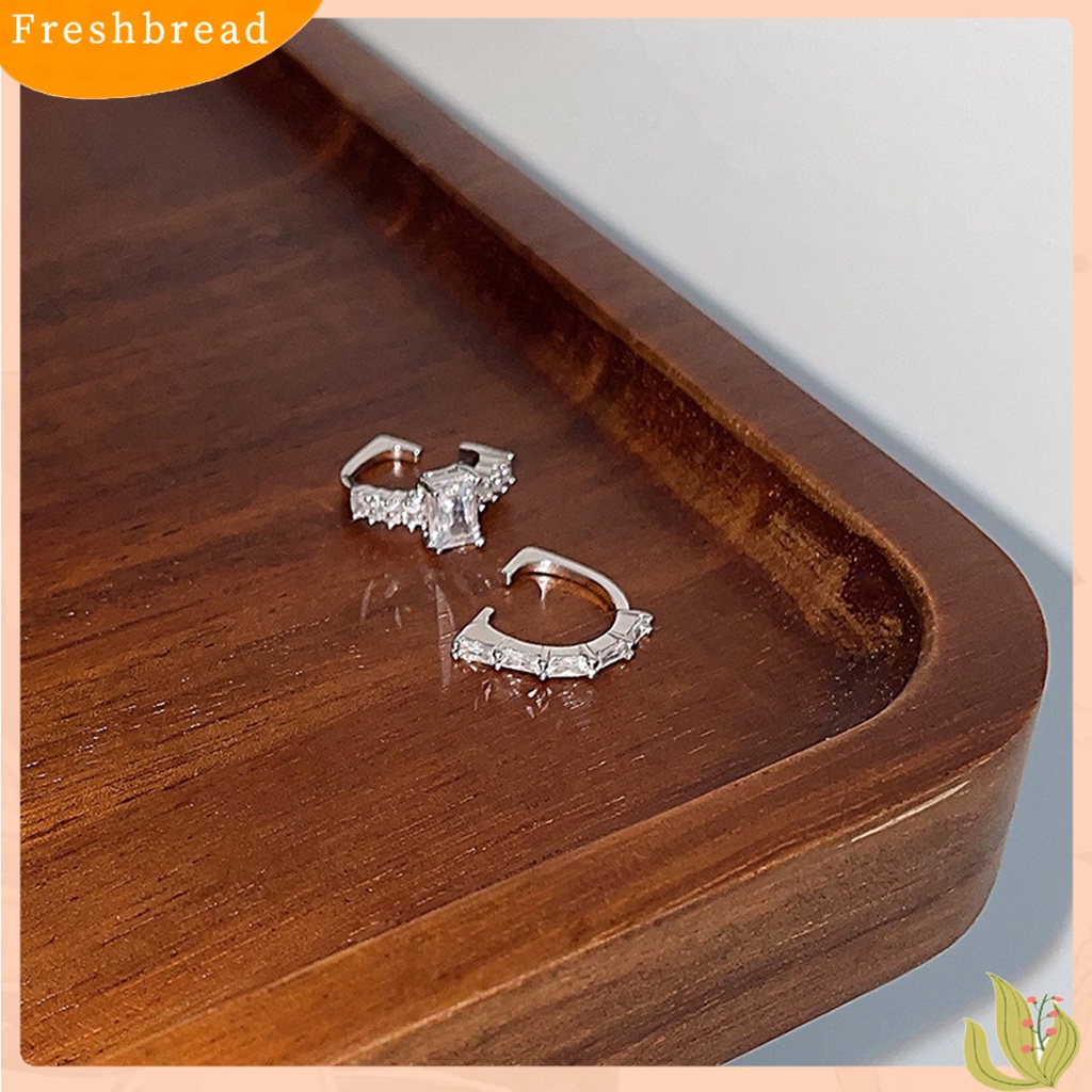 &lt; Freshbread &gt; 1Pc Wanita Fashion Klip Telinga Pengerjaan Halus Bersinar Eye-catching Tanpa Tindik Cukup Kokoh Elegan Halus Klip Untuk Pacaran