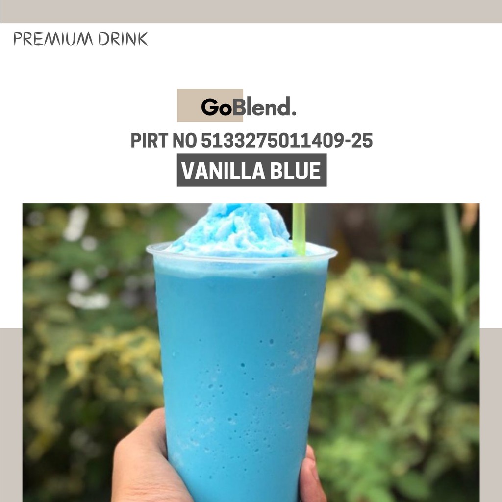 

[Ready-Stock] Bubuk Rasa Vanilla Blue 1kg