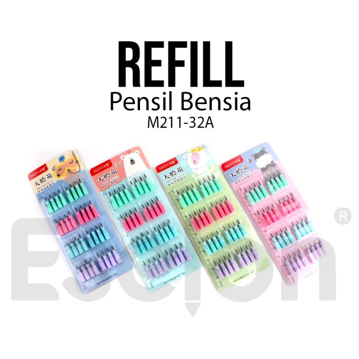 

Isi refill pensil bensia / Isi ulang pensil bensia ZC201