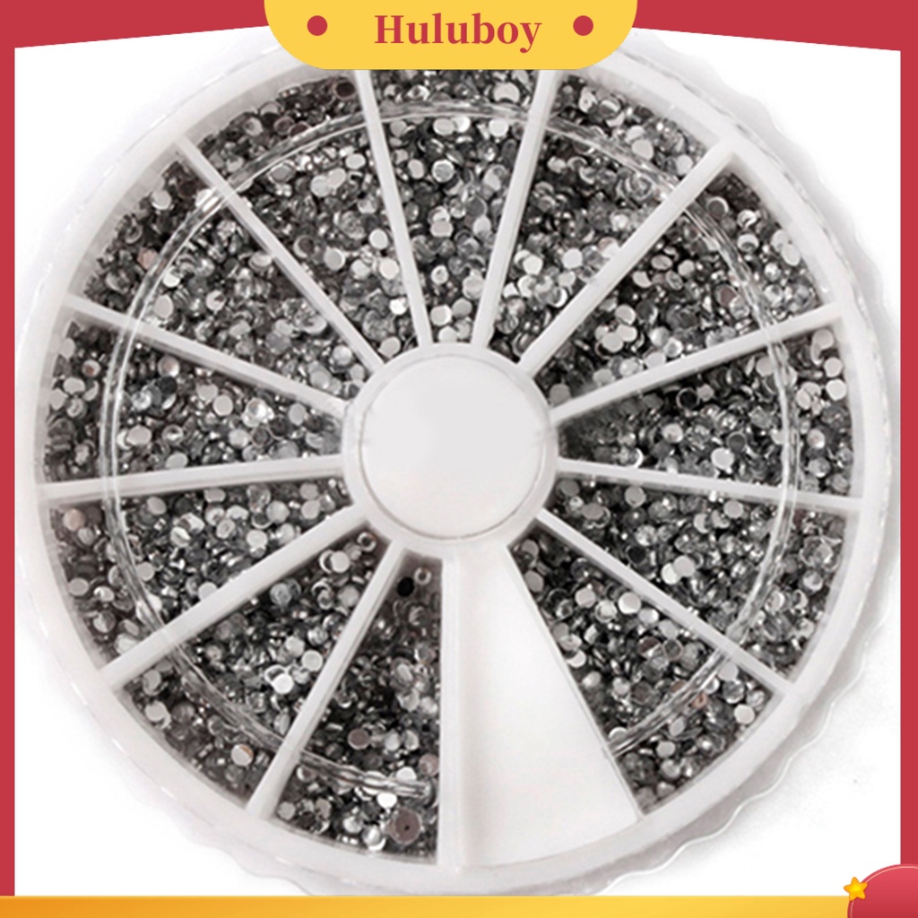 {In Stock} 2400pcs/roda Nail Art Dekorasi DIY Mudah Diterapkan Stiker Dekorasi Kuku Lucu Tanpa Bau Untuk Salon