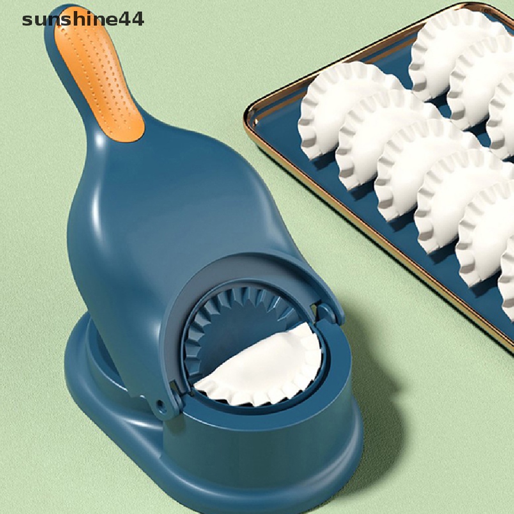 Sunshine Set Alat Penekan Adonan 2in1 Dengan Rolling Dumpling Maker Manual Press Tools ID