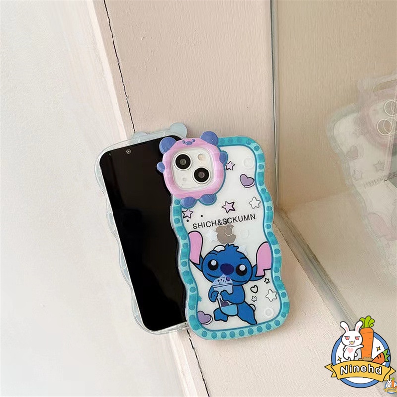 IPHONE Casing Kompatibel Untuk Iphone14 13 12 11 Pro Max X Xr Xs Max SE 7 8 6 6s Plus SE Kualitas Tinggi Monster Kecil Casing Ponsel Shockproof Silikon Bening Tahan Debu Lembut TPU Penutup Belakang SE SE