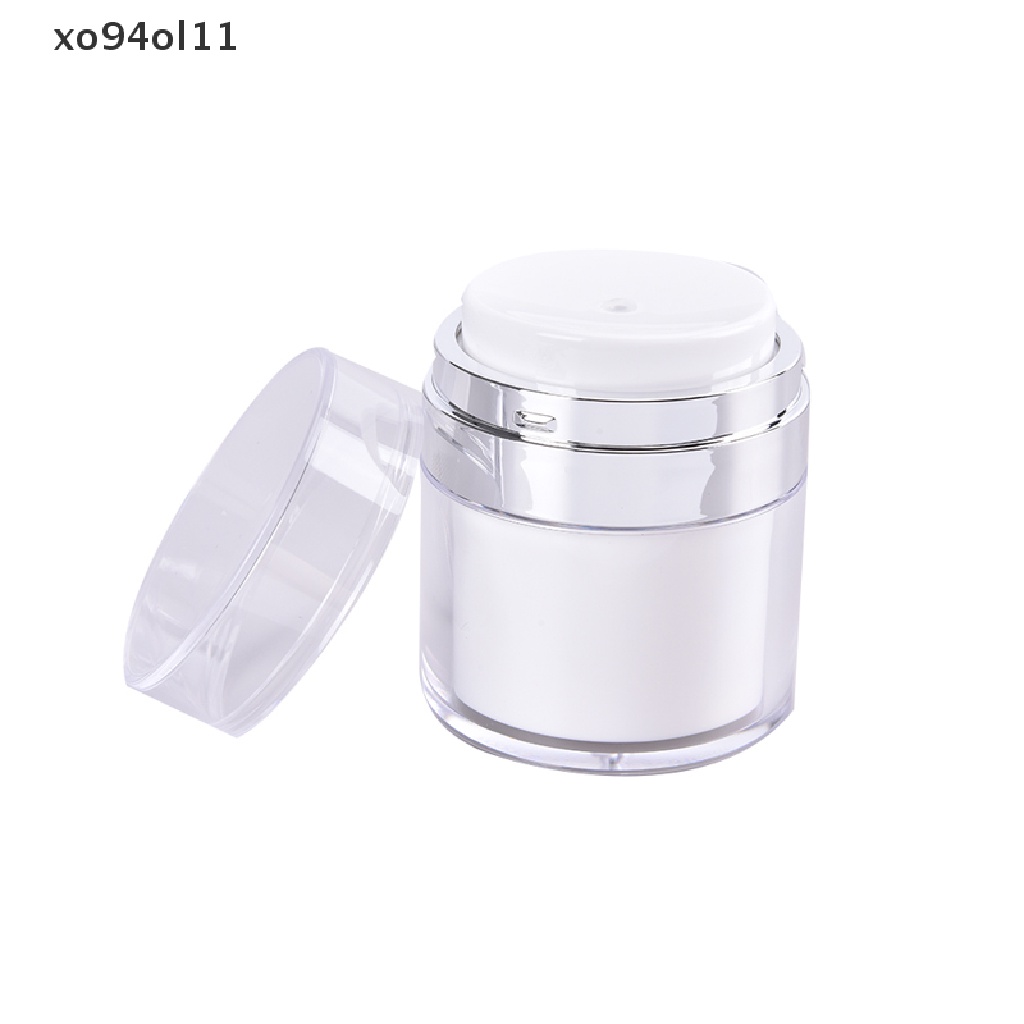 Xo Acrylic Airless Pump Jar Botol Cream Akrilik Kosong Isi Ulang Kosmetik Berisi OL