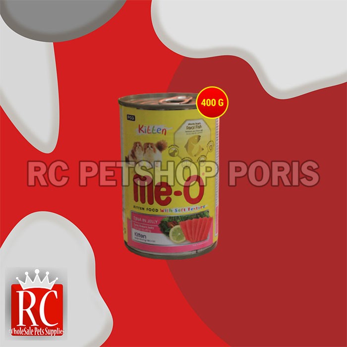 Makanan Kucing Basah Wet food Meo Kaleng Can 400 Gram