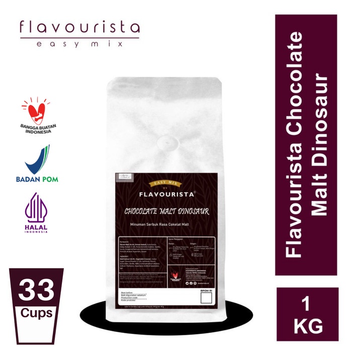 

✨NEW✨ -Flavourista Easy Mix - Bubuk Minuman Rasa Coklat Malt 1000 gram- 2.2.23
