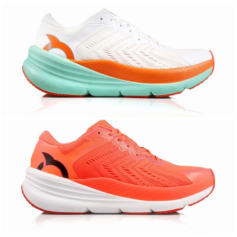 Ortuseight Sepatu Lari Hyperblast 1.2 Terbaru Warna Tosca Dan Orange