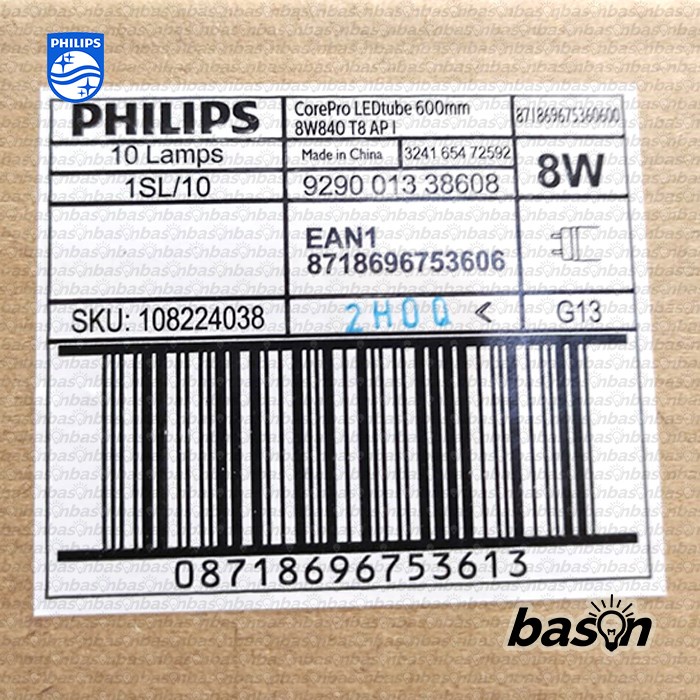 KHUSUS OJOL - PHILIPS CorePro LEDtube HO 600mm 8W T8 AP 800lm - TL LED Essential