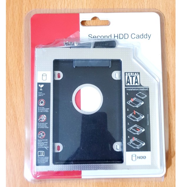 HDD CADDY TEBAL 12.7MM SATA / DVD SLOT TO HDD SLOT / SSD CADDY  VN 4